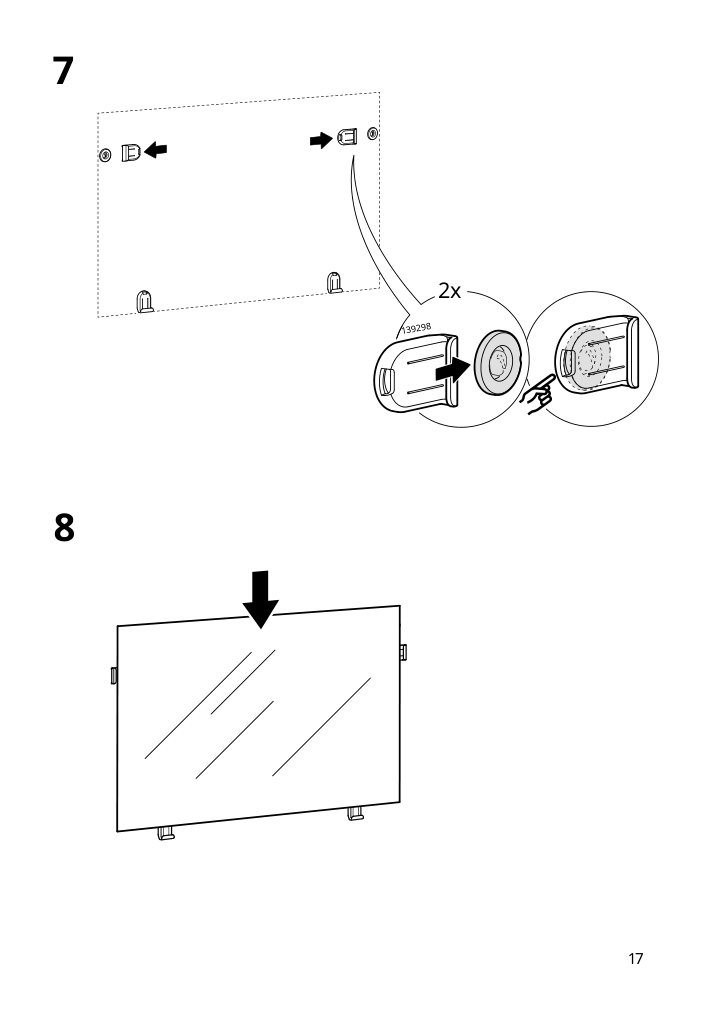 Assembly instructions for IKEA Laerbro mirror | Page 17 - IKEA LÄRBRO mirror 704.449.56