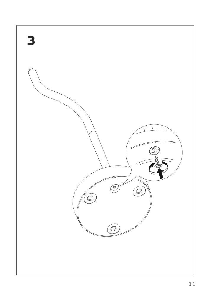 Assembly instructions for IKEA Lanespelare ring lamp with phone holder | Page 11 - IKEA LÅNESPELARE ring lamp with phone holder 105.143.58