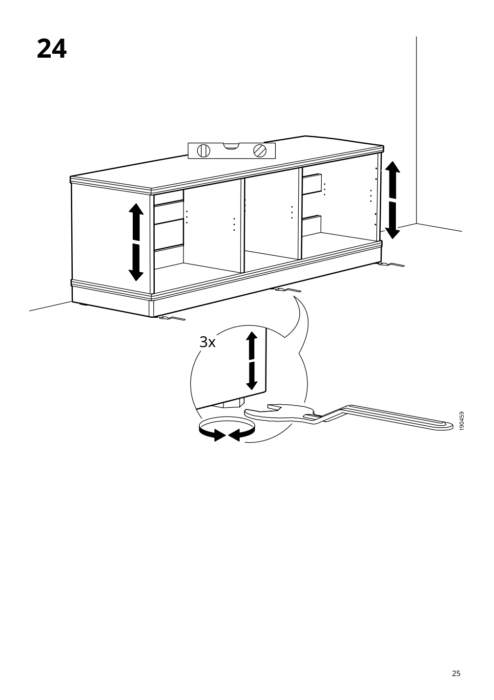 Assembly instructions for IKEA Lanesund tv unit gray brown | Page 25 - IKEA LANESUND TV unit 504.665.53