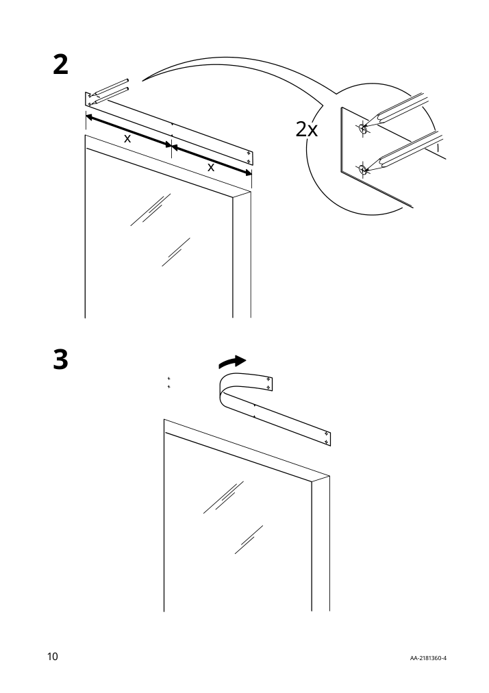 Assembly instructions for IKEA Langdans roller blind gray | Page 10 - IKEA LÅNGDANS roller blind 204.672.19