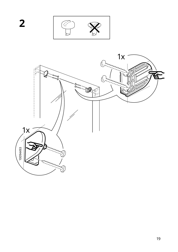 Assembly instructions for IKEA Langdans roller blind gray | Page 19 - IKEA LÅNGDANS roller blind 204.672.19