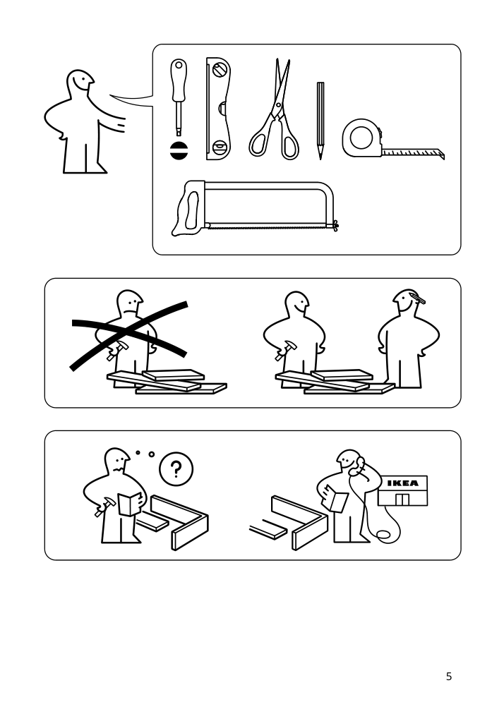 Assembly instructions for IKEA Langdans roller blind gray | Page 5 - IKEA LÅNGDANS roller blind 204.672.19