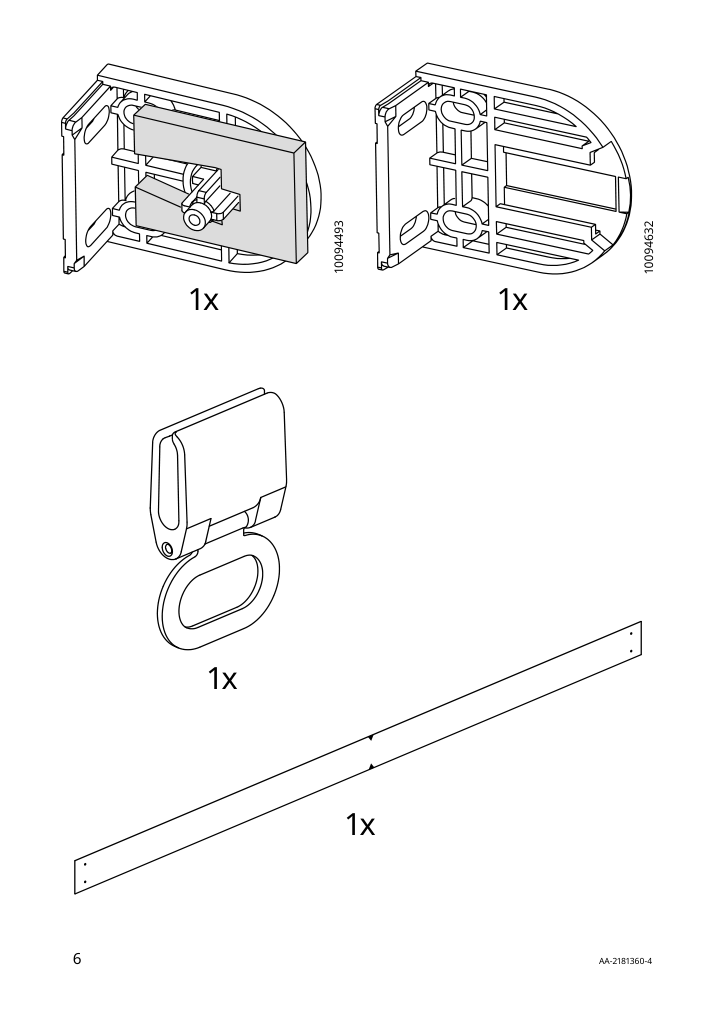 Assembly instructions for IKEA Langdans roller blind gray | Page 6 - IKEA LÅNGDANS roller blind 204.672.19