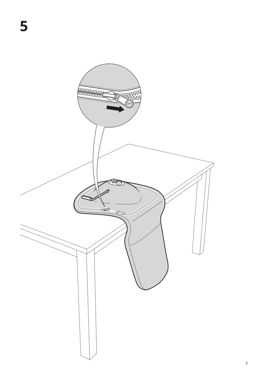 Assembly instructions for IKEA Langfjaell star base with 4 legs black | Page 7 - IKEA LÅNGFJÄLL conference chair 591.749.65