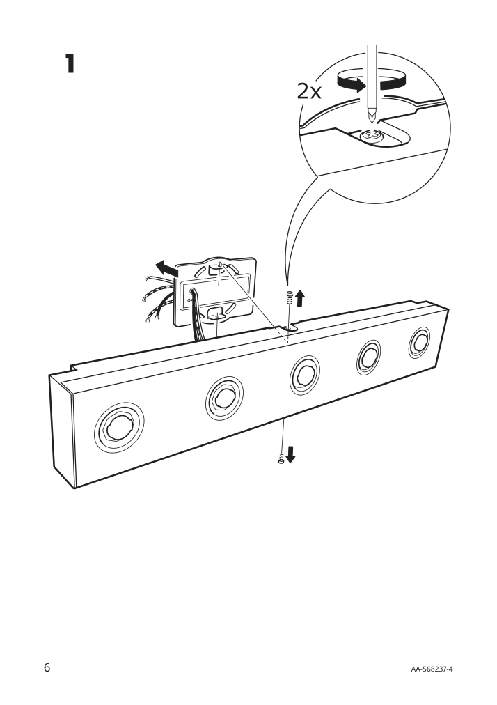 Assembly instructions for IKEA Ledsjoe led wall lamp stainless steel | Page 6 - IKEA LEDSJÖ LED wall lamp 403.597.61