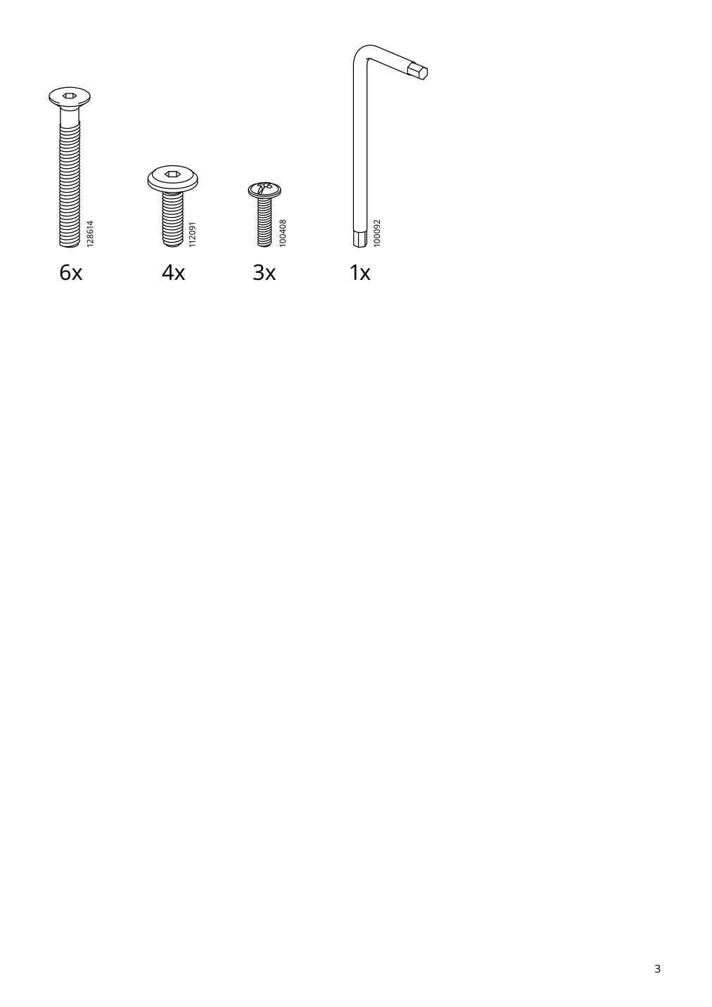 Assembly instructions for IKEA Lillasen desk bamboo | Page 3 - IKEA LILLÅSEN desk 902.782.77