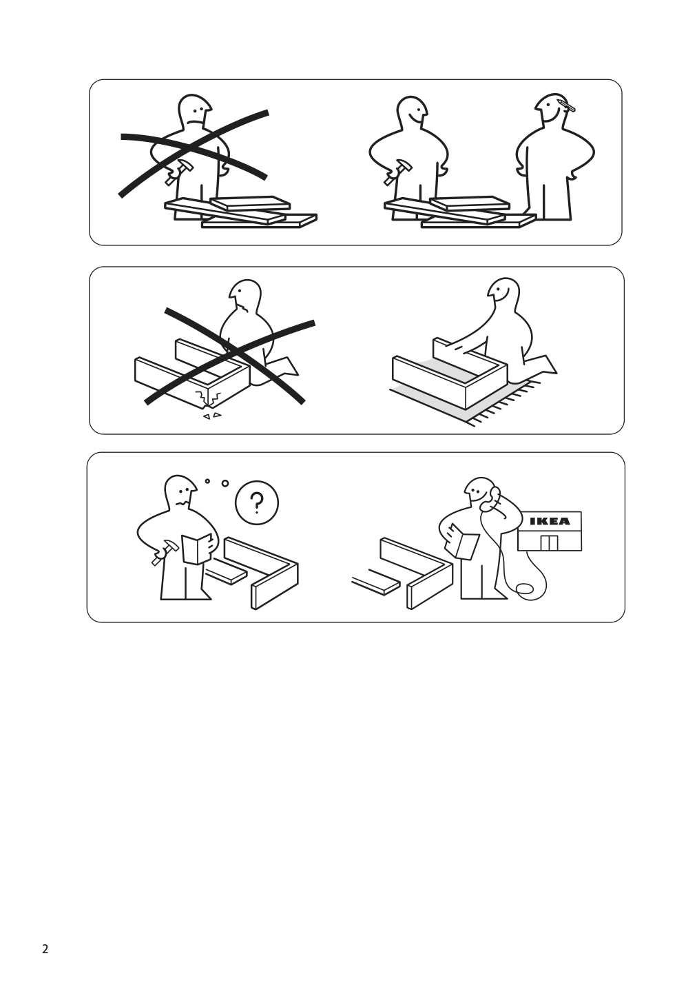 Assembly instructions for IKEA Linanaes sofa vissle beige | Page 2 - IKEA LINANÄS sofa 105.122.36