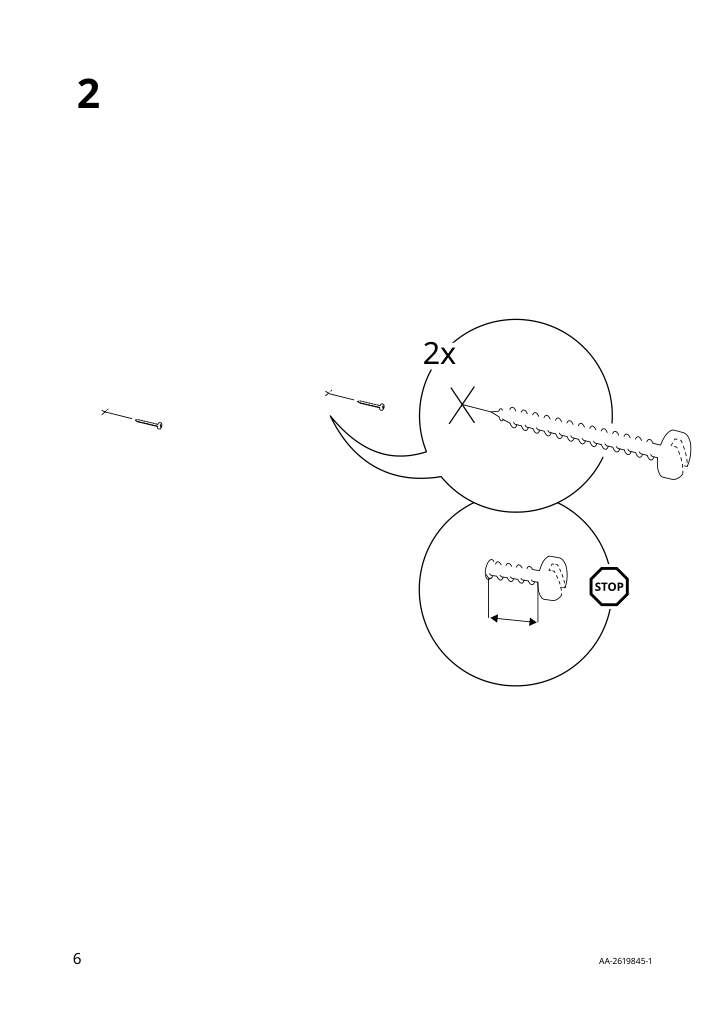 Assembly instructions for IKEA Lindbyn mirror black | Page 6 - IKEA ENHET bathroom 195.474.39