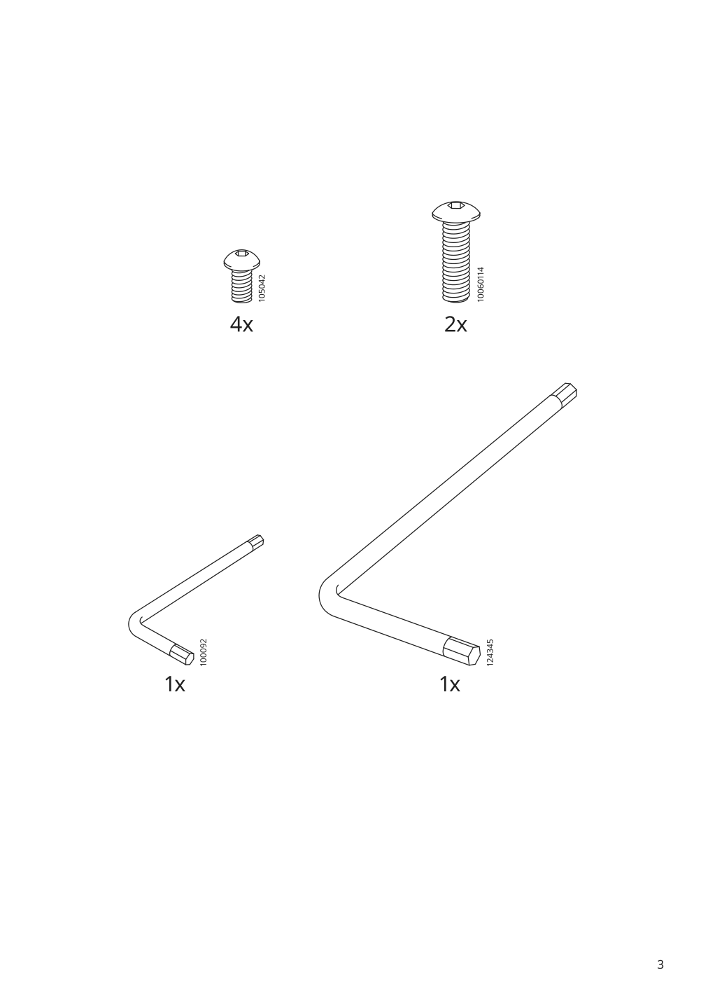 Assembly instructions for IKEA Linnebaeck chair orrsta light gray | Page 3 - IKEA LINNEBÄCK chair 704.872.29