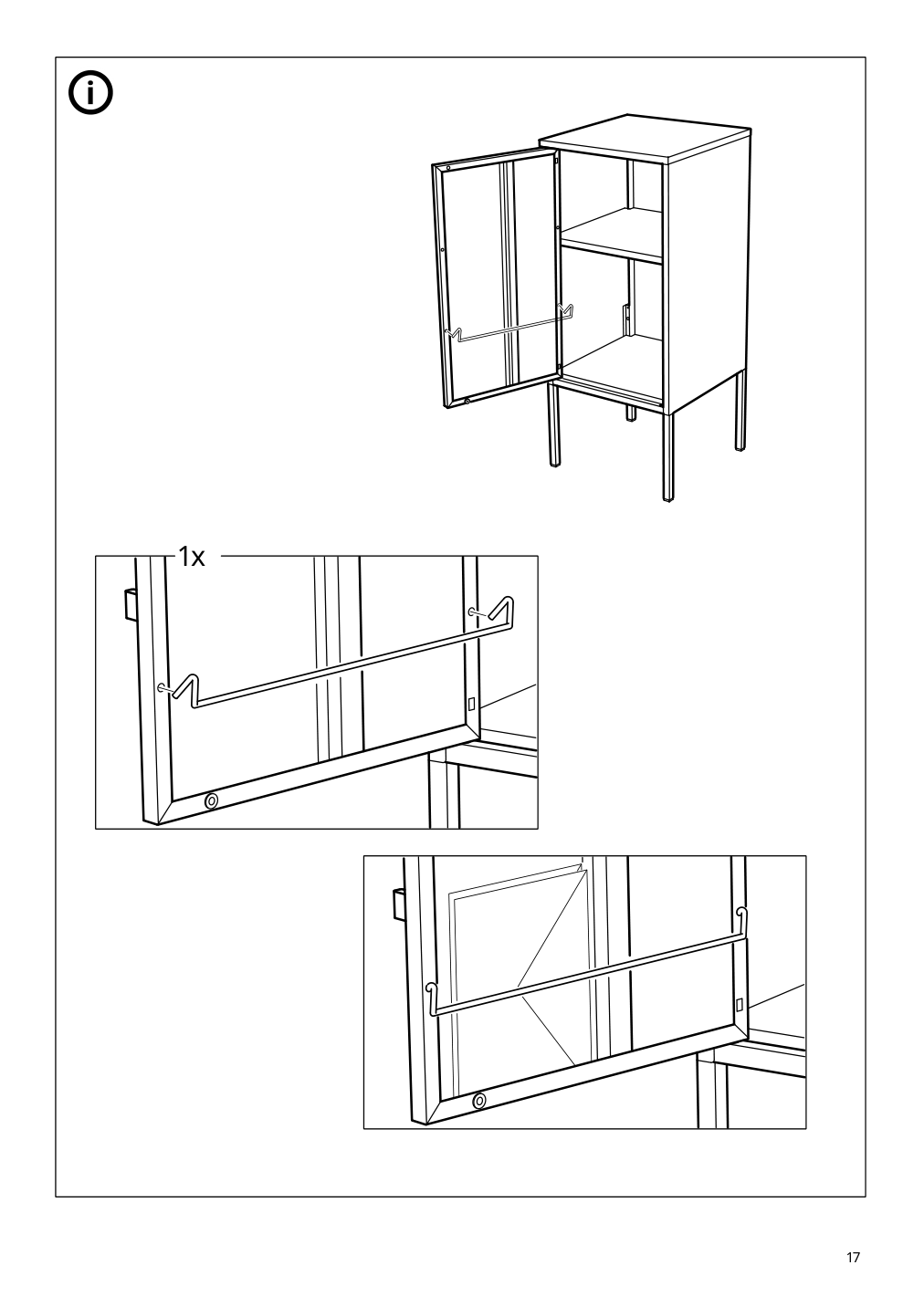 Assembly instructions for IKEA Lixhult cabinet metal anthracite | Page 17 - IKEA LIXHULT storage combination 793.883.62