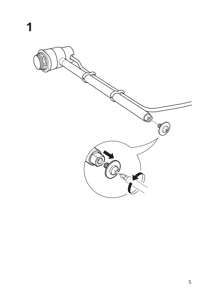 Assembly instructions for IKEA Loevmanad work lamp black | Page 5 - IKEA LÖVMÅNAD work lamp 505.184.39