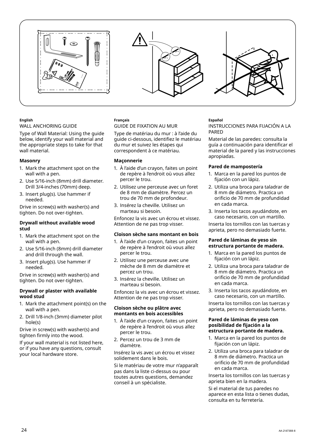 Assembly instructions for IKEA Lommarp cabinet dark blue green | Page 24 - IKEA LOMMARP cabinet 804.154.68