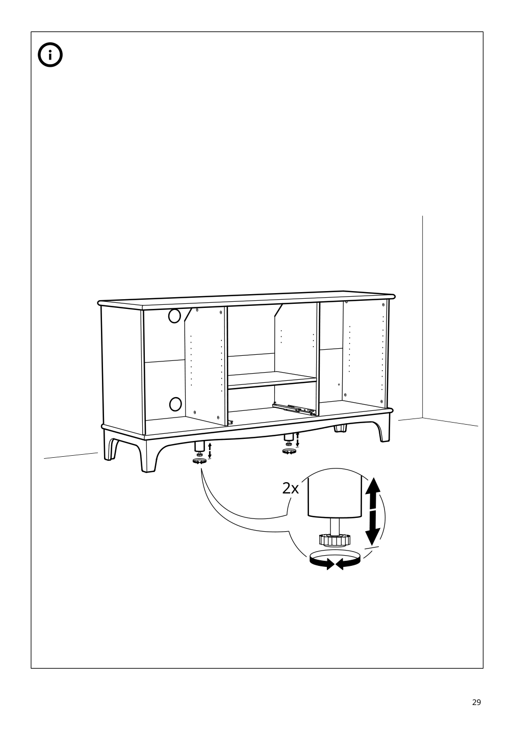 Assembly instructions for IKEA Lommarp tv unit black | Page 29 - IKEA LOMMARP TV unit 705.661.89