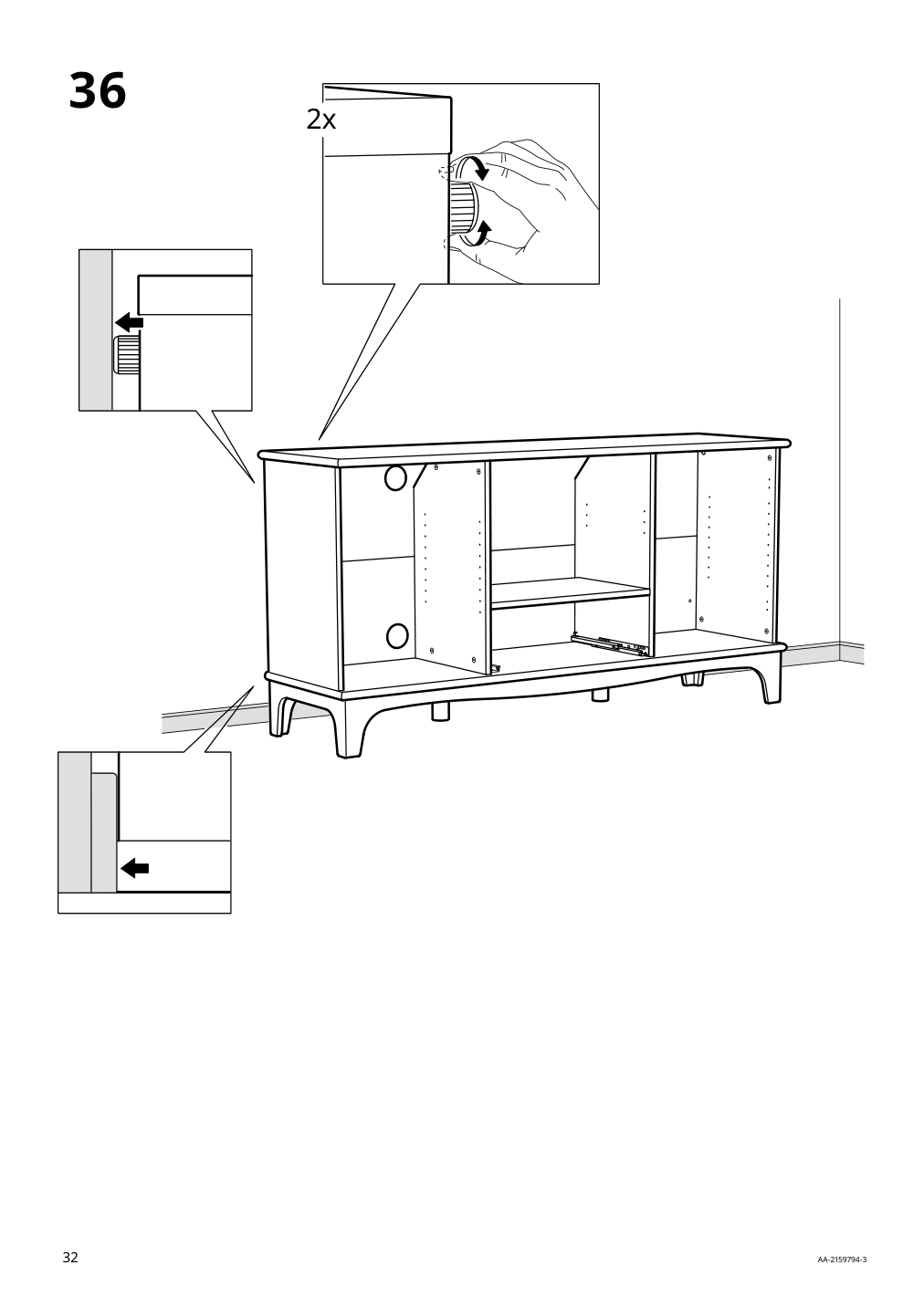 Assembly instructions for IKEA Lommarp tv unit black | Page 32 - IKEA LOMMARP TV unit 705.661.89