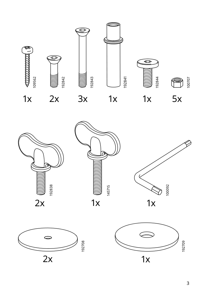 Assembly instructions for IKEA Lustigt prize wheel game | Page 3 - IKEA LUSTIGT prize wheel game 303.870.38