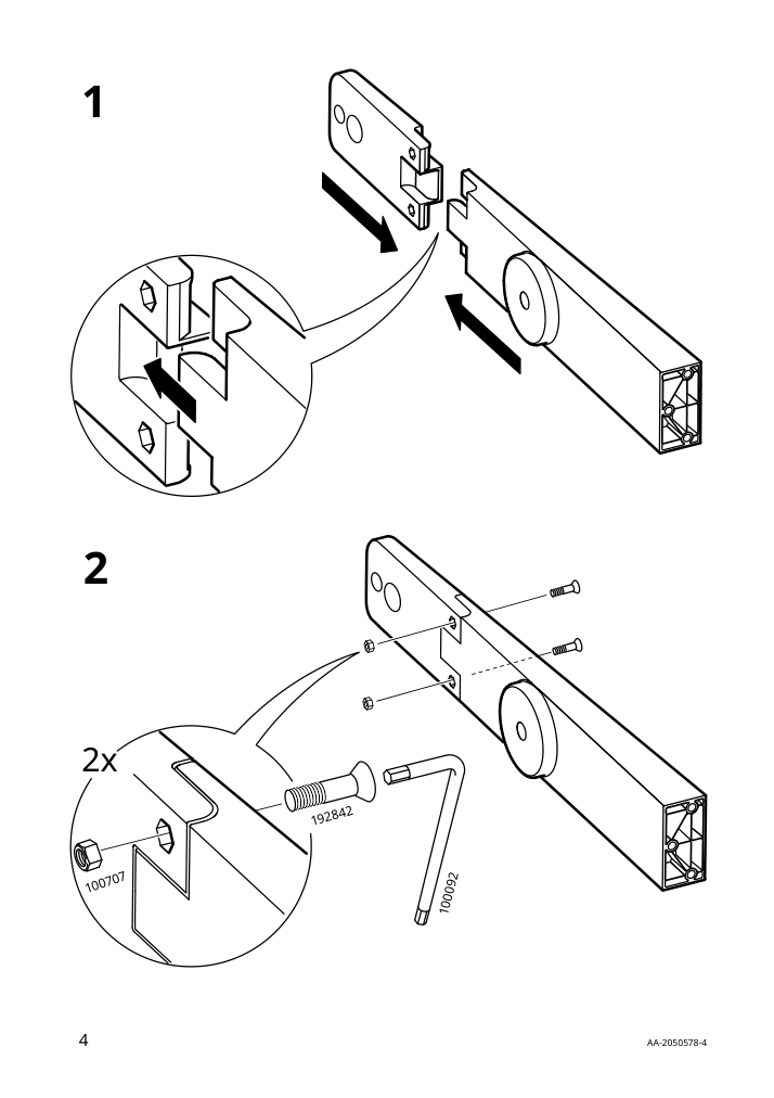 Assembly instructions for IKEA Lustigt prize wheel game | Page 4 - IKEA LUSTIGT prize wheel game 303.870.38