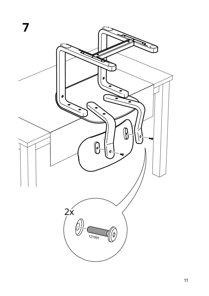 Assembly instructions for IKEA Lyckan chair black birch veneer | Page 11 - IKEA STOCKHOLM 2025 / LYCKAN table and 4 chairs 295.902.67