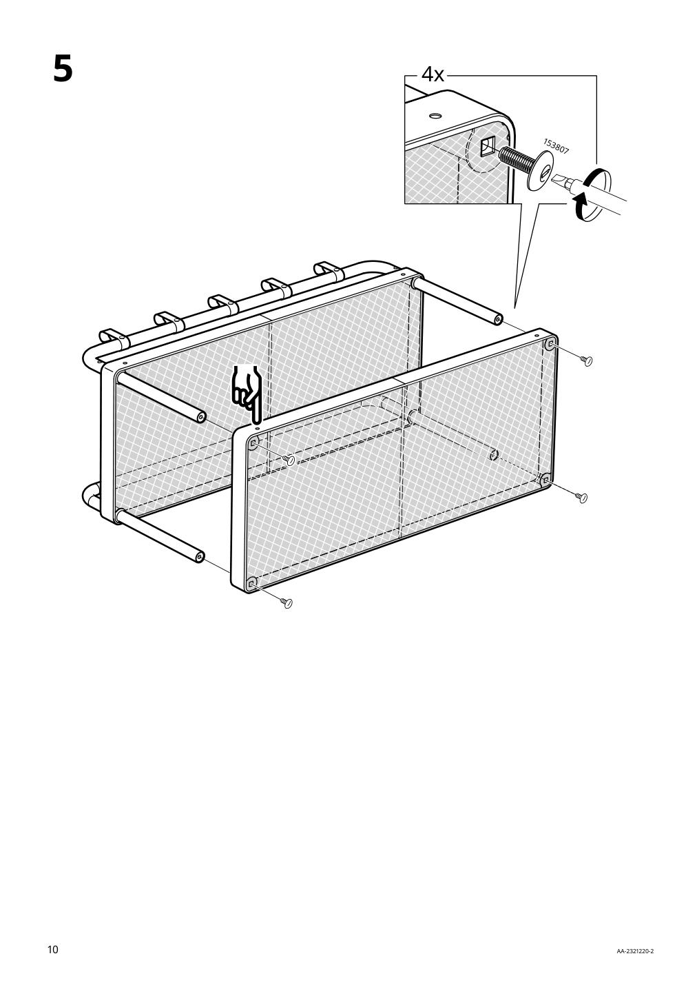 Assembly instructions for IKEA Mackapaer hat and coat rack white | Page 10 - IKEA MACKAPÄR hat and coat rack 105.309.90