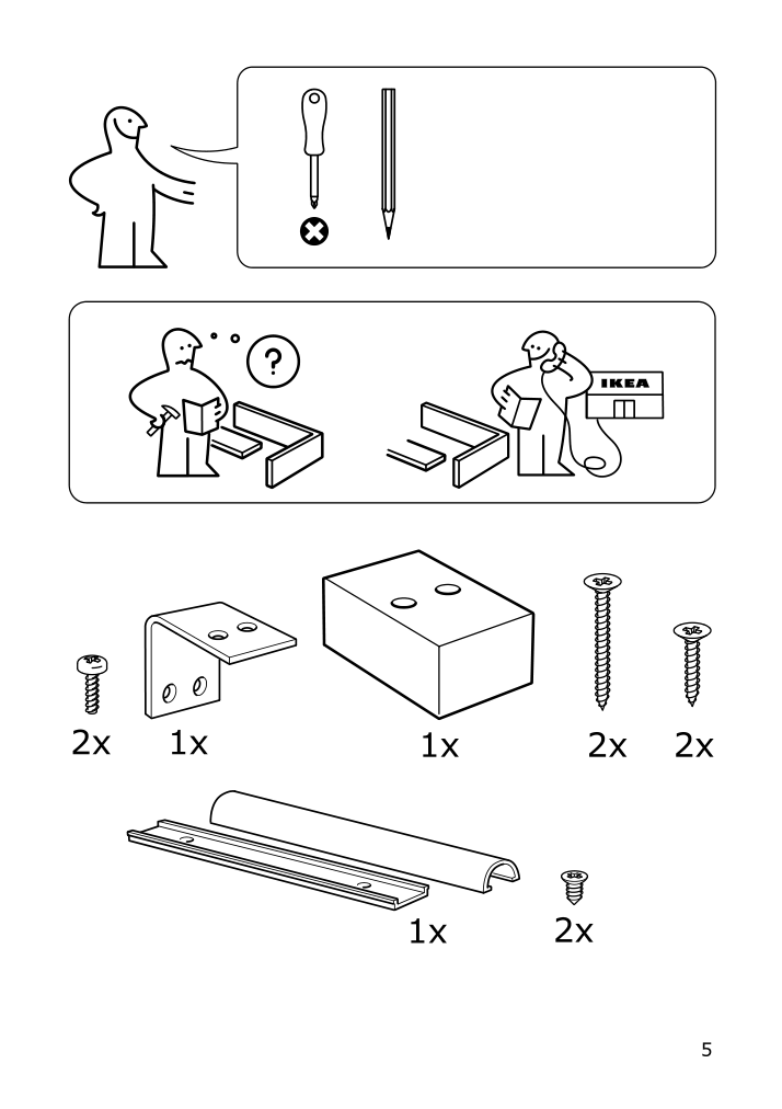 Assembly instructions for IKEA Maglehult led cabinet picture light aluminum color | Page 5 - IKEA MAGLEHULT LED cabinet/picture light 104.648.91