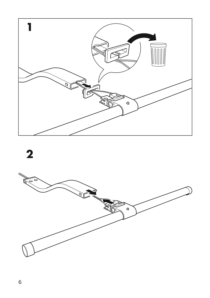 Assembly instructions for IKEA Maglehult led cabinet picture light aluminum color | Page 6 - IKEA MAGLEHULT LED cabinet/picture light 104.648.91