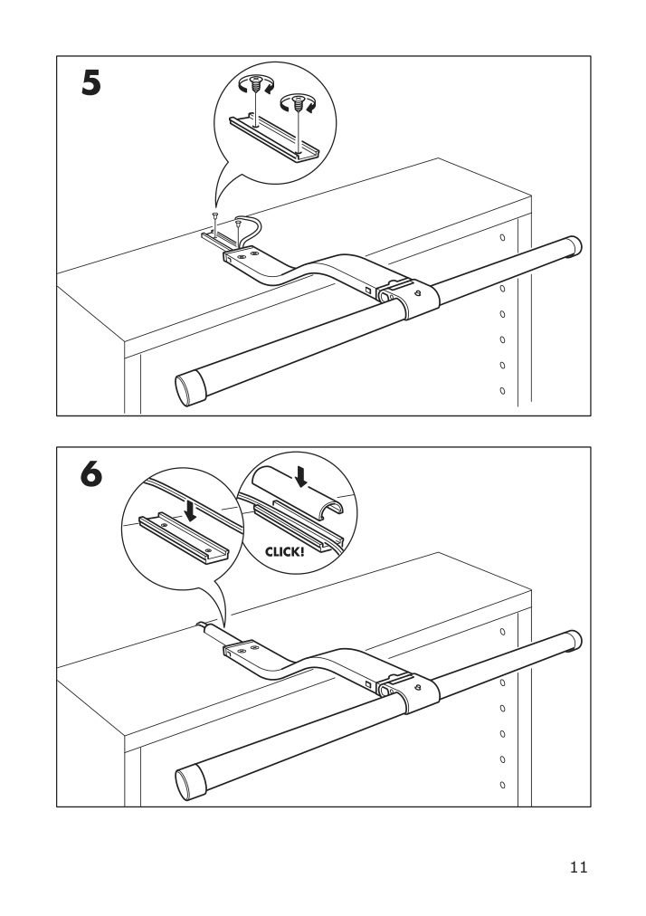 Assembly instructions for IKEA Maglehult led cabinet picture light aluminum color | Page 11 - IKEA MAGLEHULT LED cabinet/picture light 104.648.91