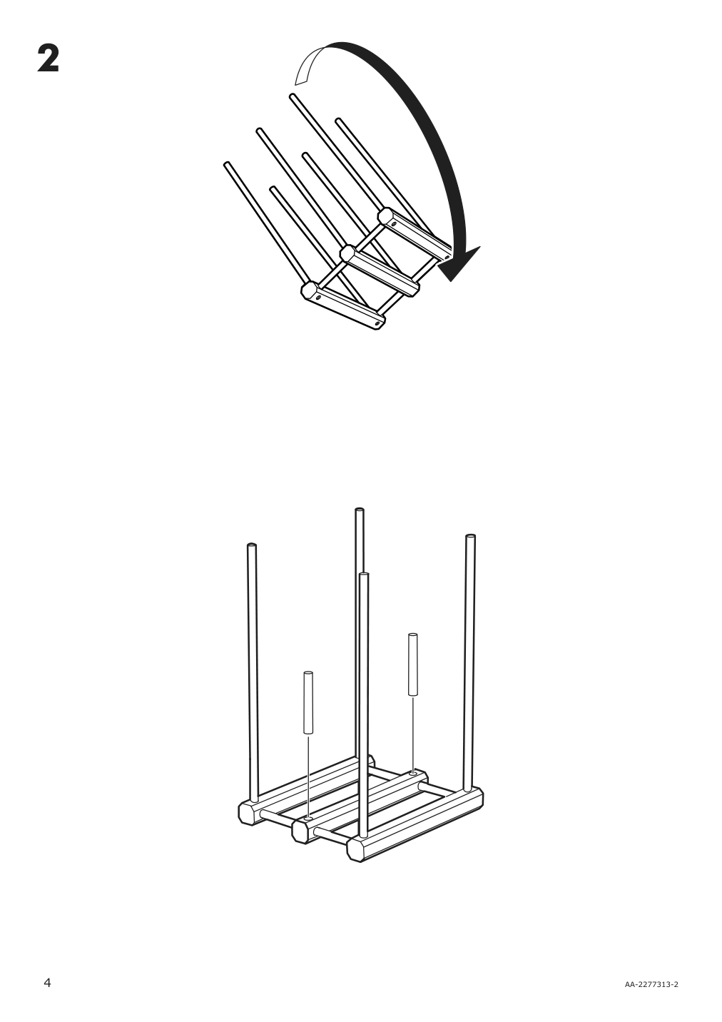 Assembly instructions for IKEA Magnetisk 12 bottle wine rack solid wood | Page 4 - IKEA MAGNETISK 12-bottle wine rack 505.141.15