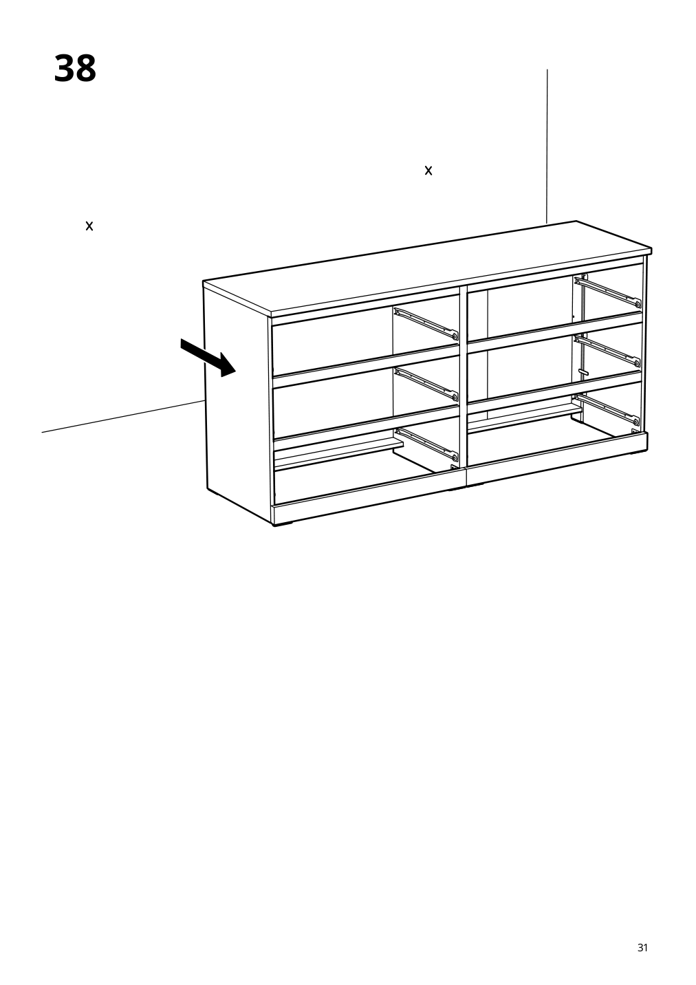 Assembly instructions for IKEA Malm 6 drawer dresser white | Page 31 - IKEA MALM 6-drawer dresser 705.762.11