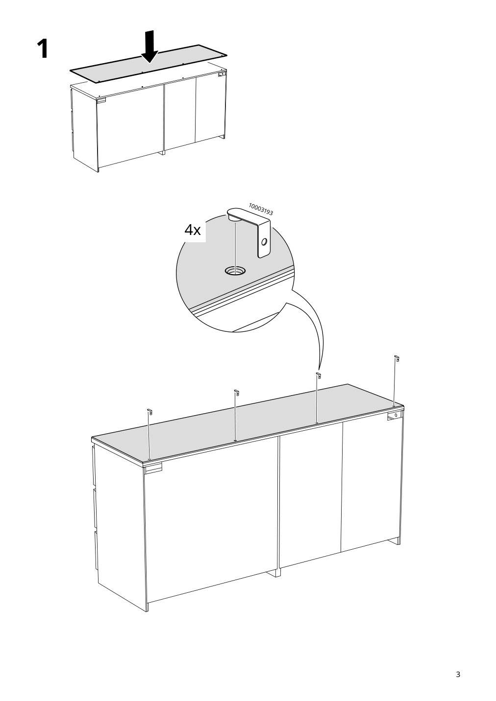 Assembly instructions for IKEA Malm glass top white | Page 3 - IKEA MALM glass top 704.299.70