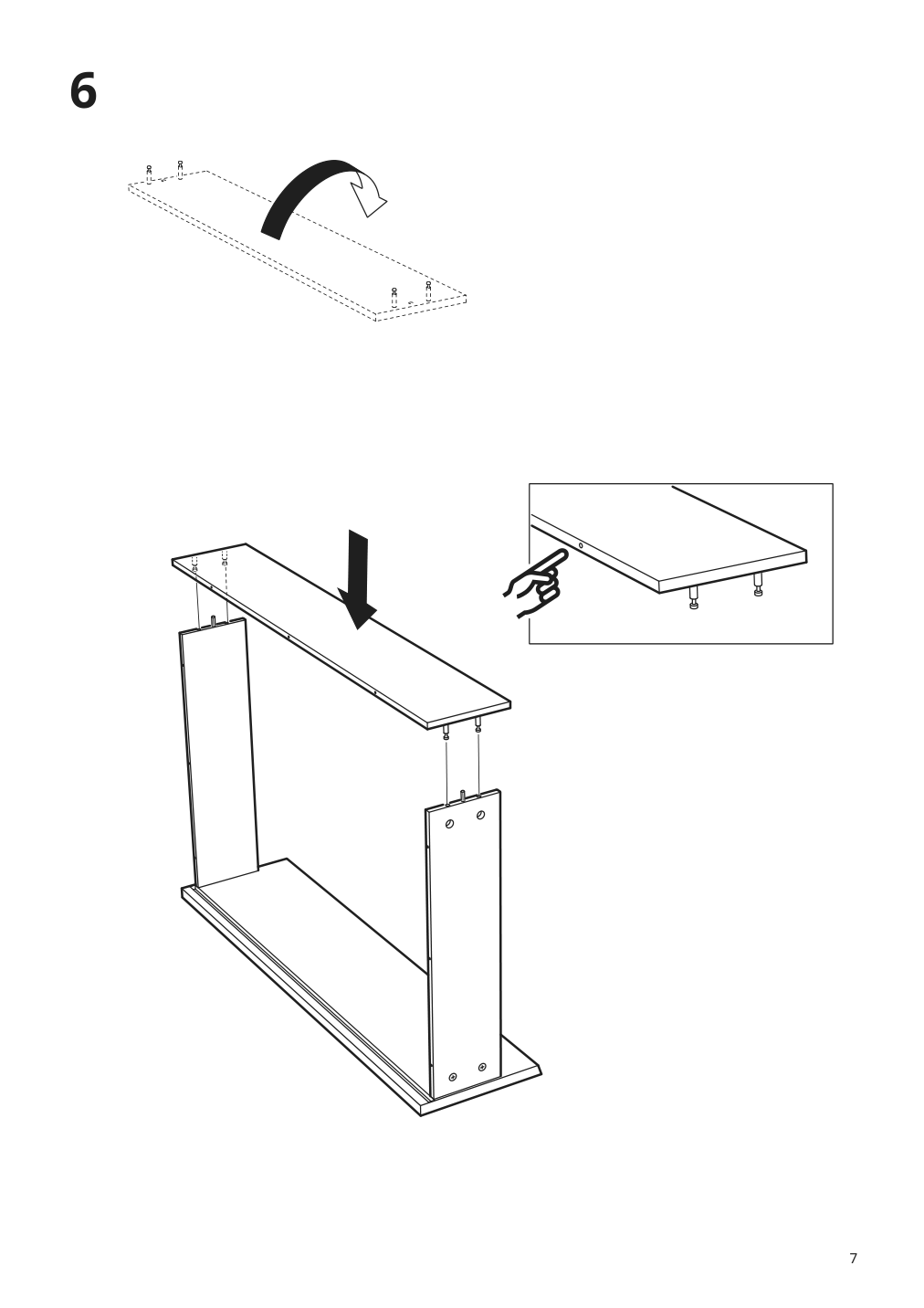 Assembly instructions for IKEA Malm underbed storage box for high bed black brown | Page 7 - IKEA MALM high bed frame/2 storage boxes 091.304.79