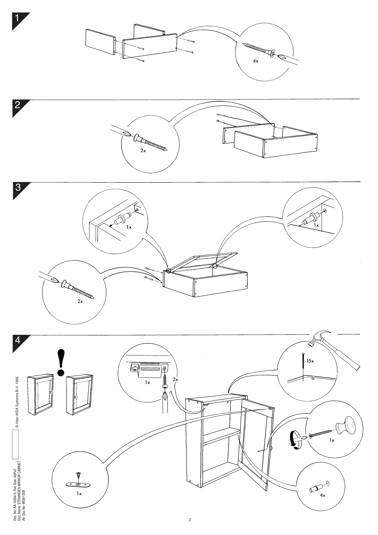 Assembly instructions for IKEA Markus office chair vissle dark gray | Page 2 - IKEA MARKUS office chair 702.611.50