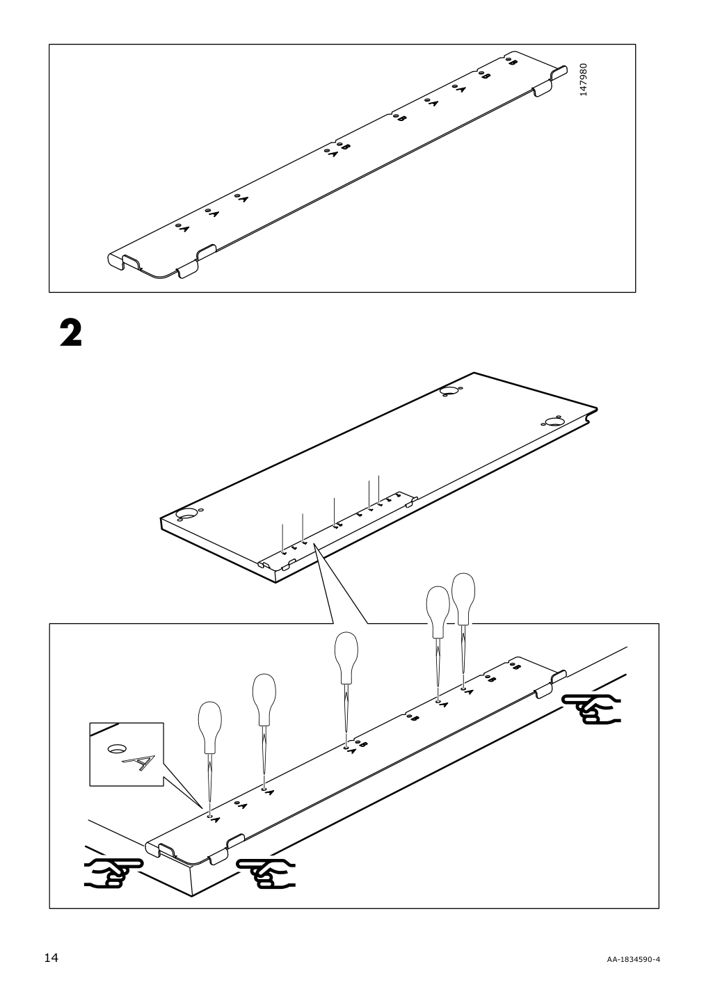 Assembly instructions for IKEA Maximera pull out interior fittings | Page 14 - IKEA SEKTION base cabinet with pull-out storage 291.796.29