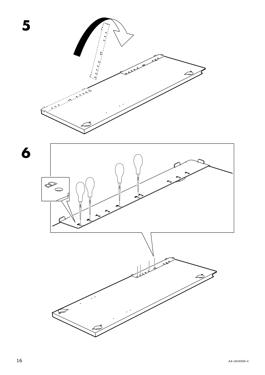 Assembly instructions for IKEA Maximera pull out interior fittings | Page 16 - IKEA SEKTION base cabinet with pull-out storage 291.796.29