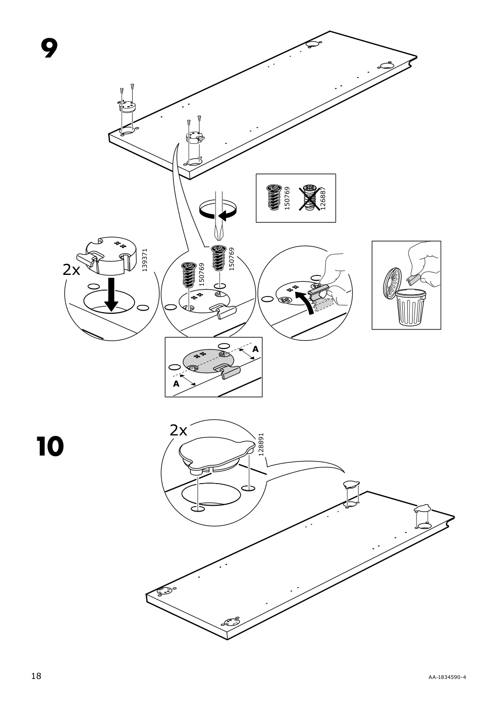 Assembly instructions for IKEA Maximera pull out interior fittings | Page 18 - IKEA SEKTION base cabinet with pull-out storage 793.219.65