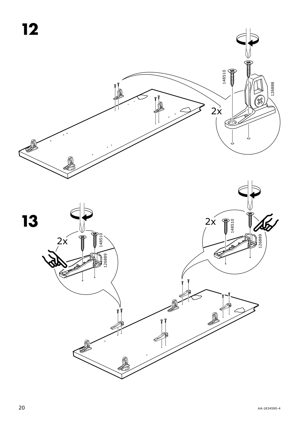 Assembly instructions for IKEA Maximera pull out interior fittings | Page 20 - IKEA SEKTION base cabinet with pull-out storage 291.796.29