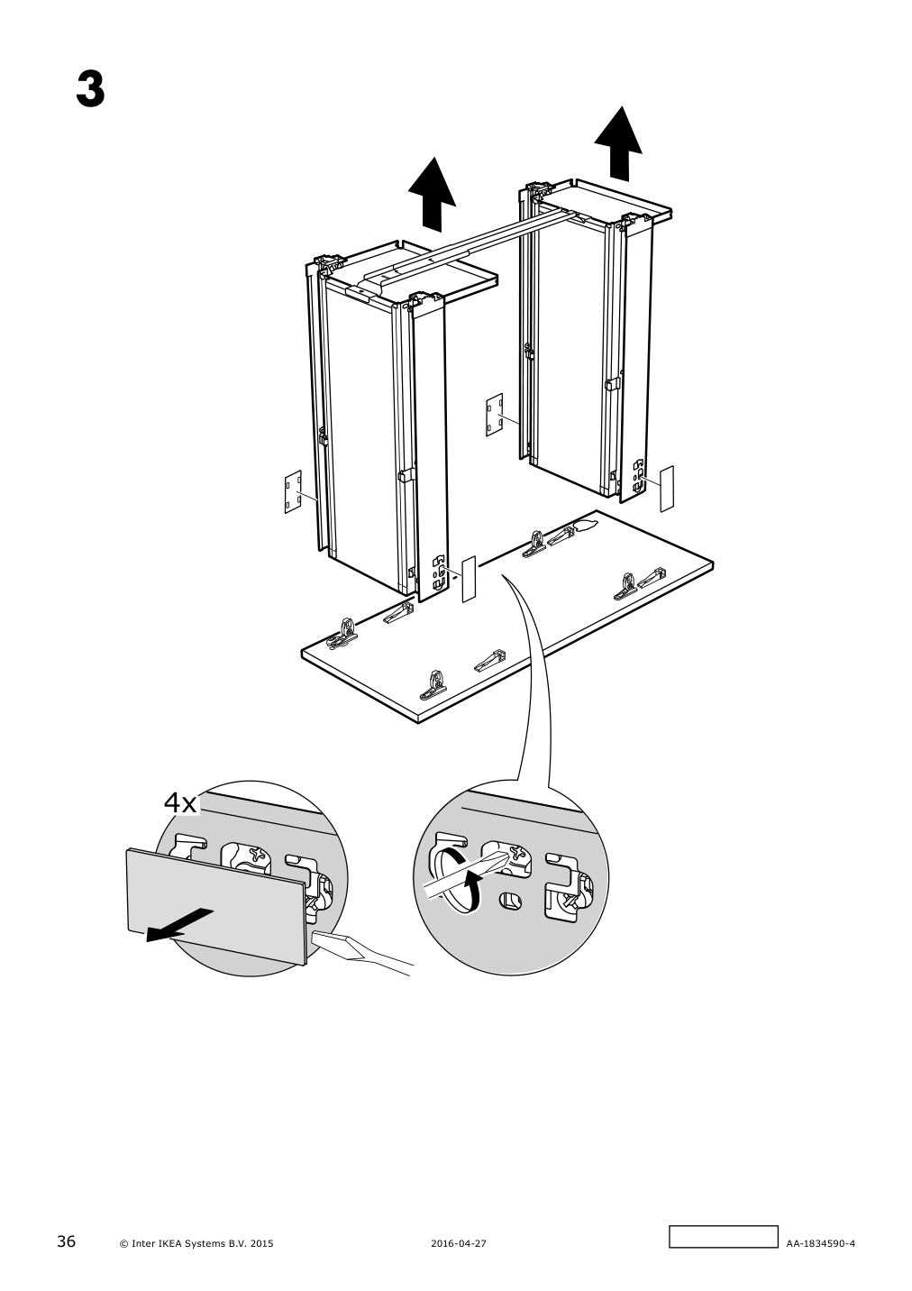 Assembly instructions for IKEA Maximera pull out interior fittings | Page 36 - IKEA SEKTION base cabinet with pull-out storage 793.219.65