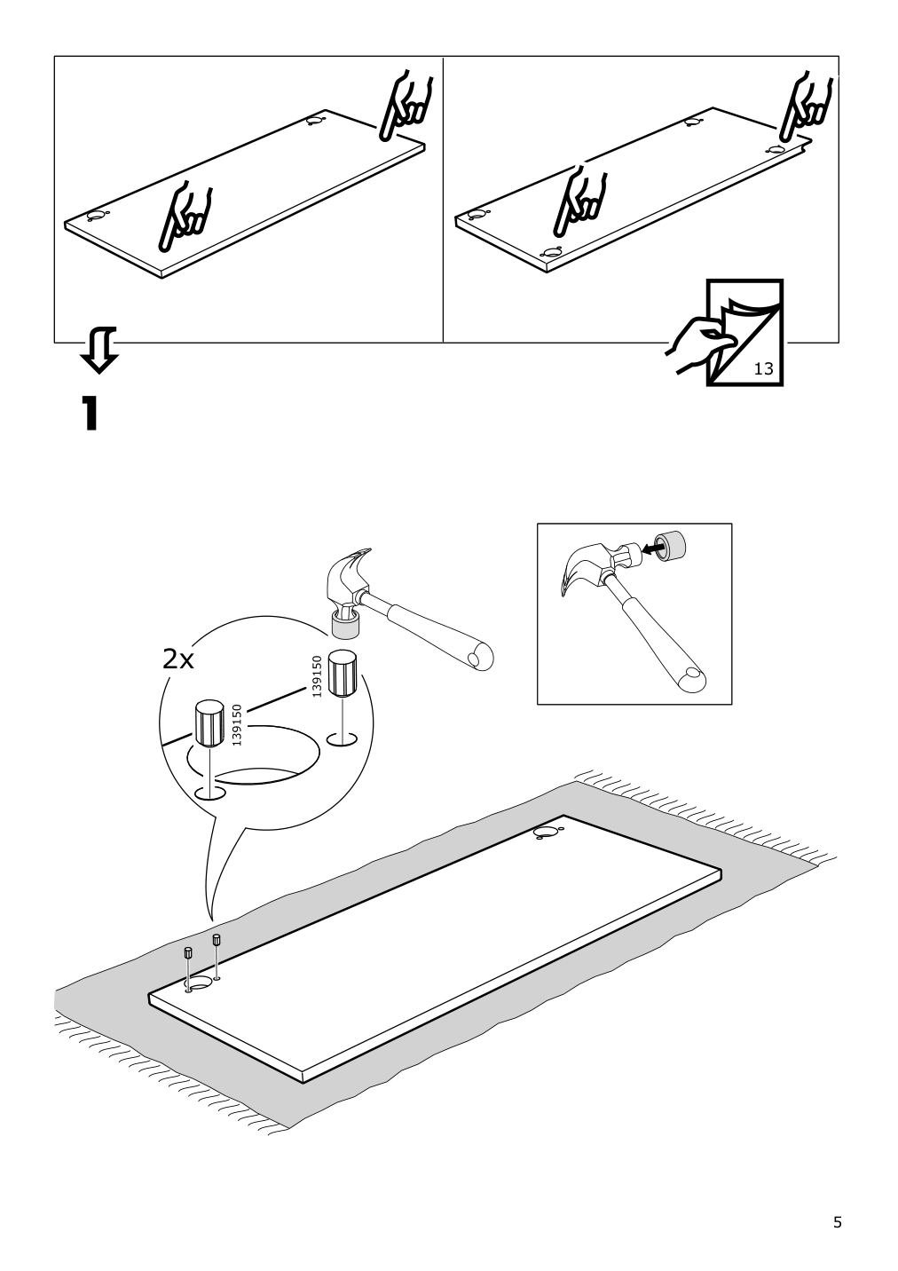 Assembly instructions for IKEA Maximera pull out interior fittings | Page 5 - IKEA SEKTION base cabinet with pull-out storage 793.219.65