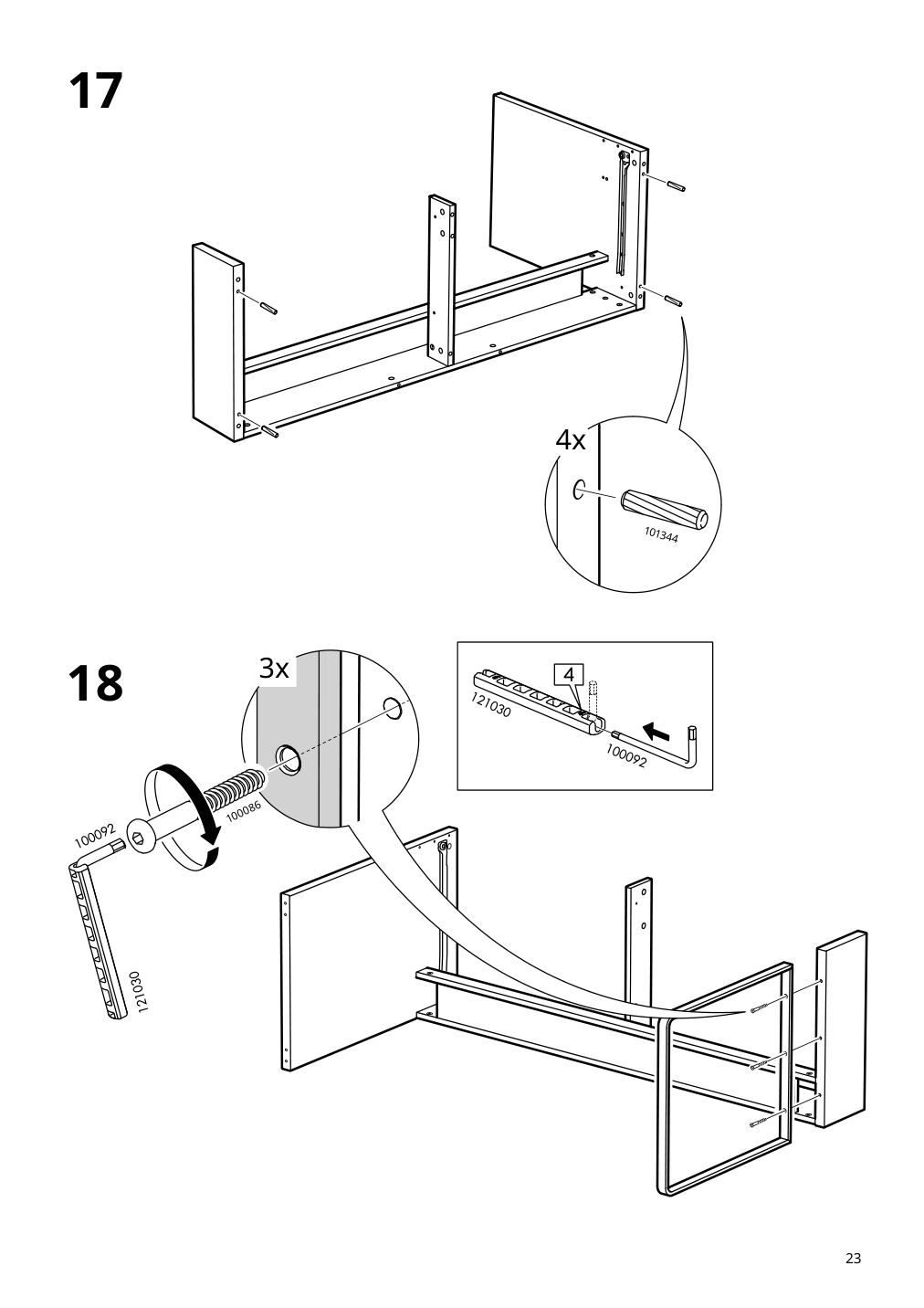 Assembly instructions for IKEA Micke desk black brown | Page 23 - IKEA MICKE desk 602.447.45