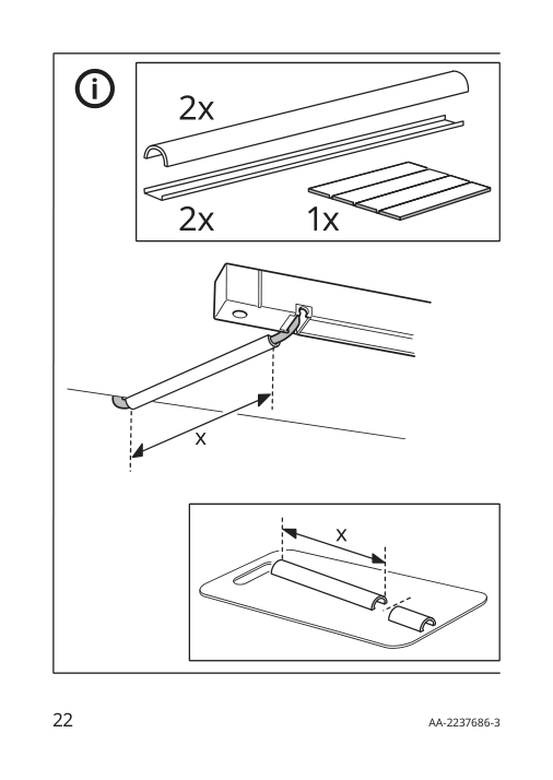 Assembly instructions for IKEA Missmyra led wardrobe lighting strp w sensor dimmable white | Page 22 - IKEA MISSMYRA LED wardrobe lighting strp w sensor 604.806.24