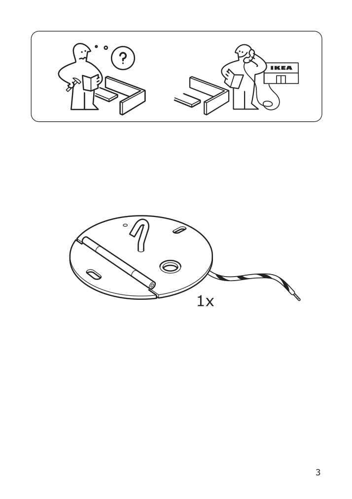 Assembly instructions for IKEA Misterhult pendant lamp bamboo handmade | Page 3 - IKEA MISTERHULT pendant lamp 904.410.18