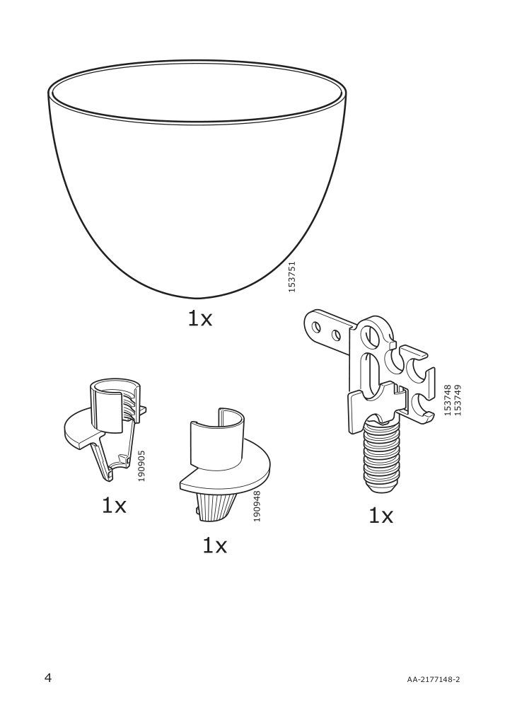 Assembly instructions for IKEA Misterhult pendant lamp bamboo handmade | Page 4 - IKEA MISTERHULT pendant lamp 904.410.18