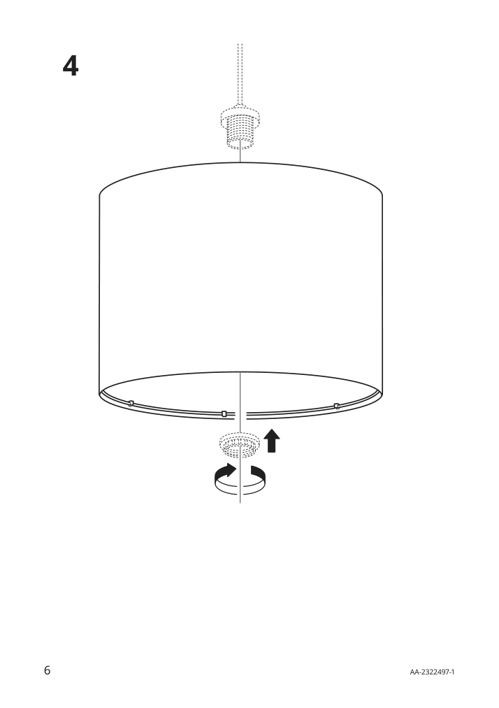 Assembly instructions for IKEA Molnskikt lamp shade dark blue velvet | Page 6 - IKEA MOLNSKIKT lamp shade 805.423.67