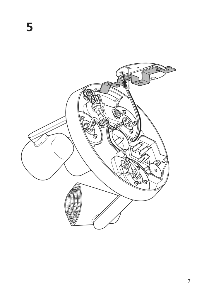 Assembly instructions for IKEA Monazit ceiling spotlight with 3 lights nickel plated | Page 7 - IKEA MONAZIT ceiling spotlight with 3 lights 904.076.46