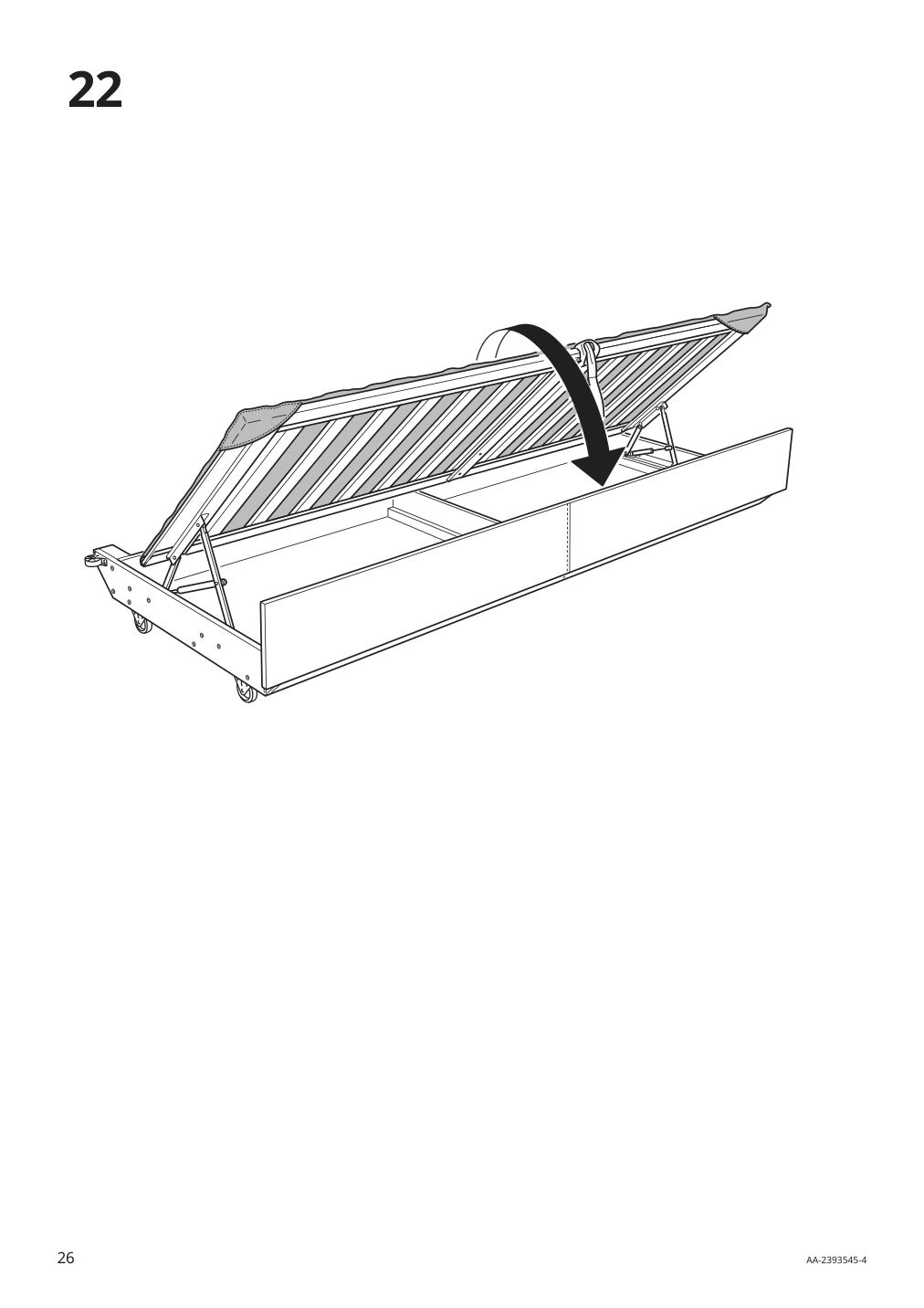 Assembly instructions for IKEA Morabo sleeper sofa gunnared light green | Page 26 - IKEA MORABO sleeper sofa 894.913.25