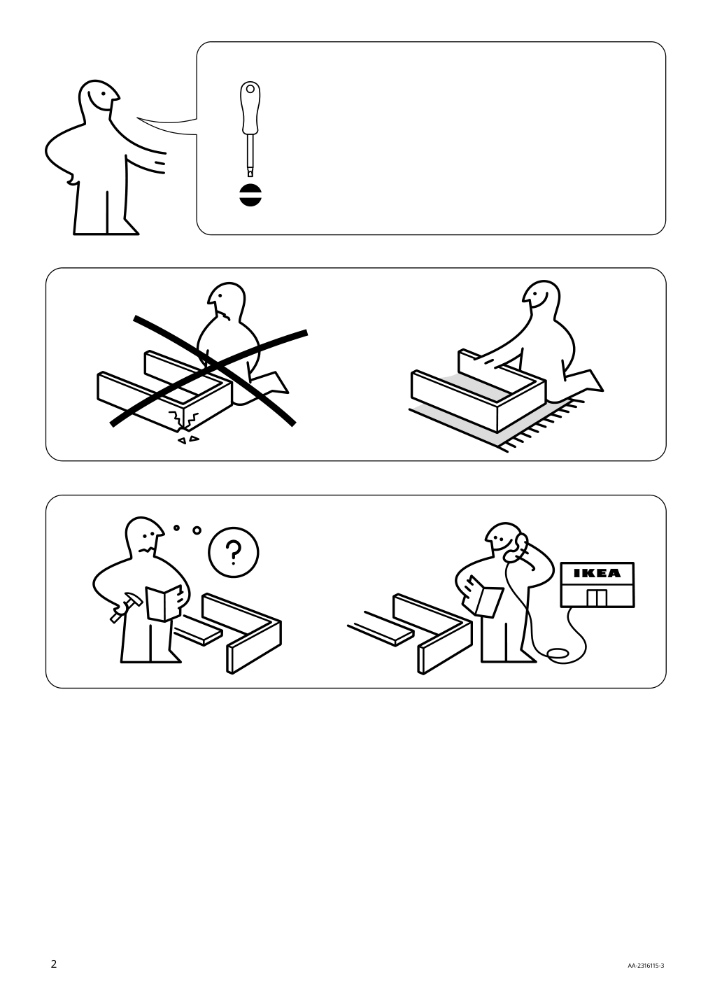 Assembly instructions for IKEA Naemmaroe bar table outdoor light brown stained | Page 2 - IKEA NÄMMARÖ bar table and 4 bar stools 494.912.28