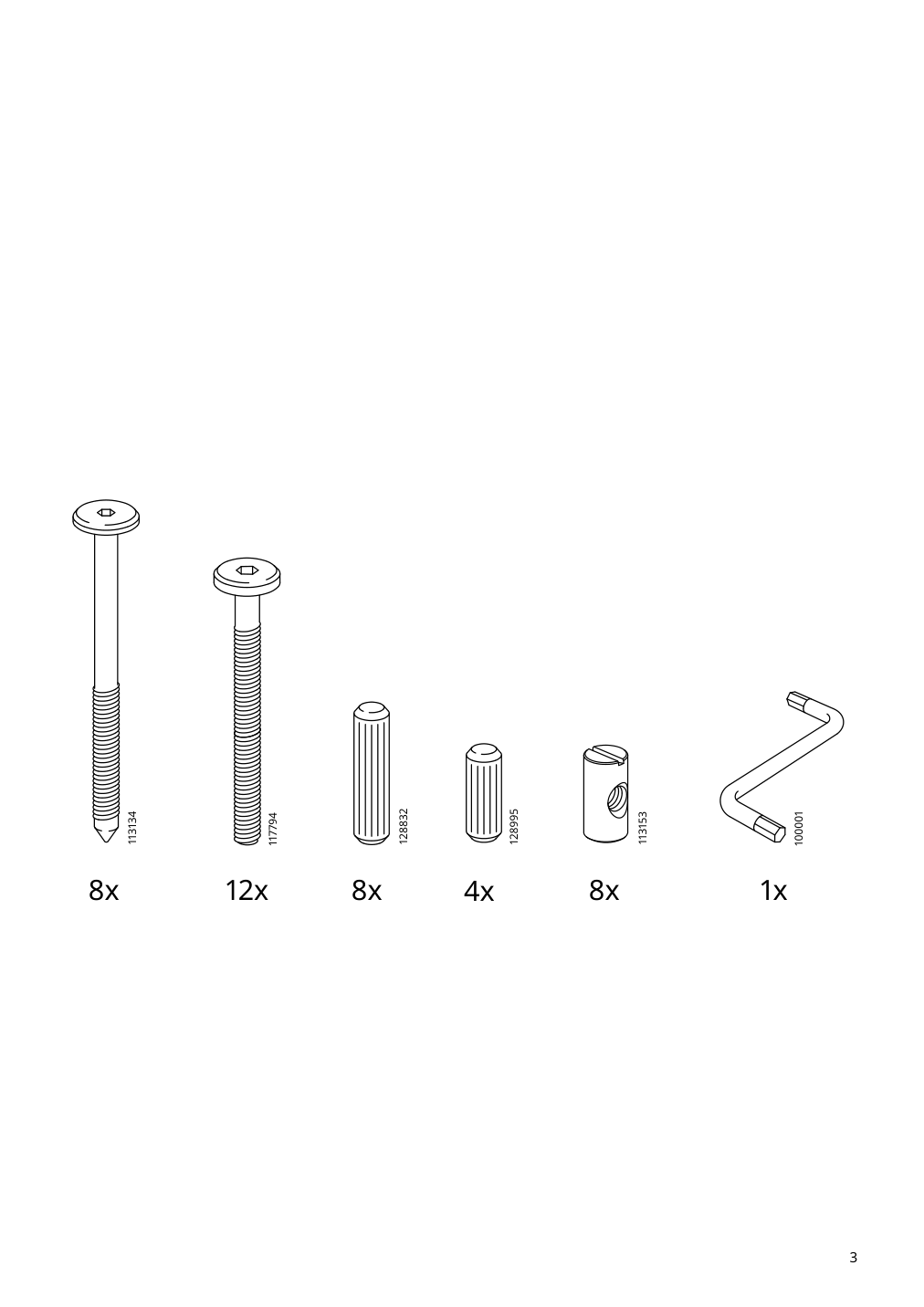 Assembly instructions for IKEA Naemmaroe bar table outdoor light brown stained | Page 3 - IKEA NÄMMARÖ bar table, outdoor 805.103.09