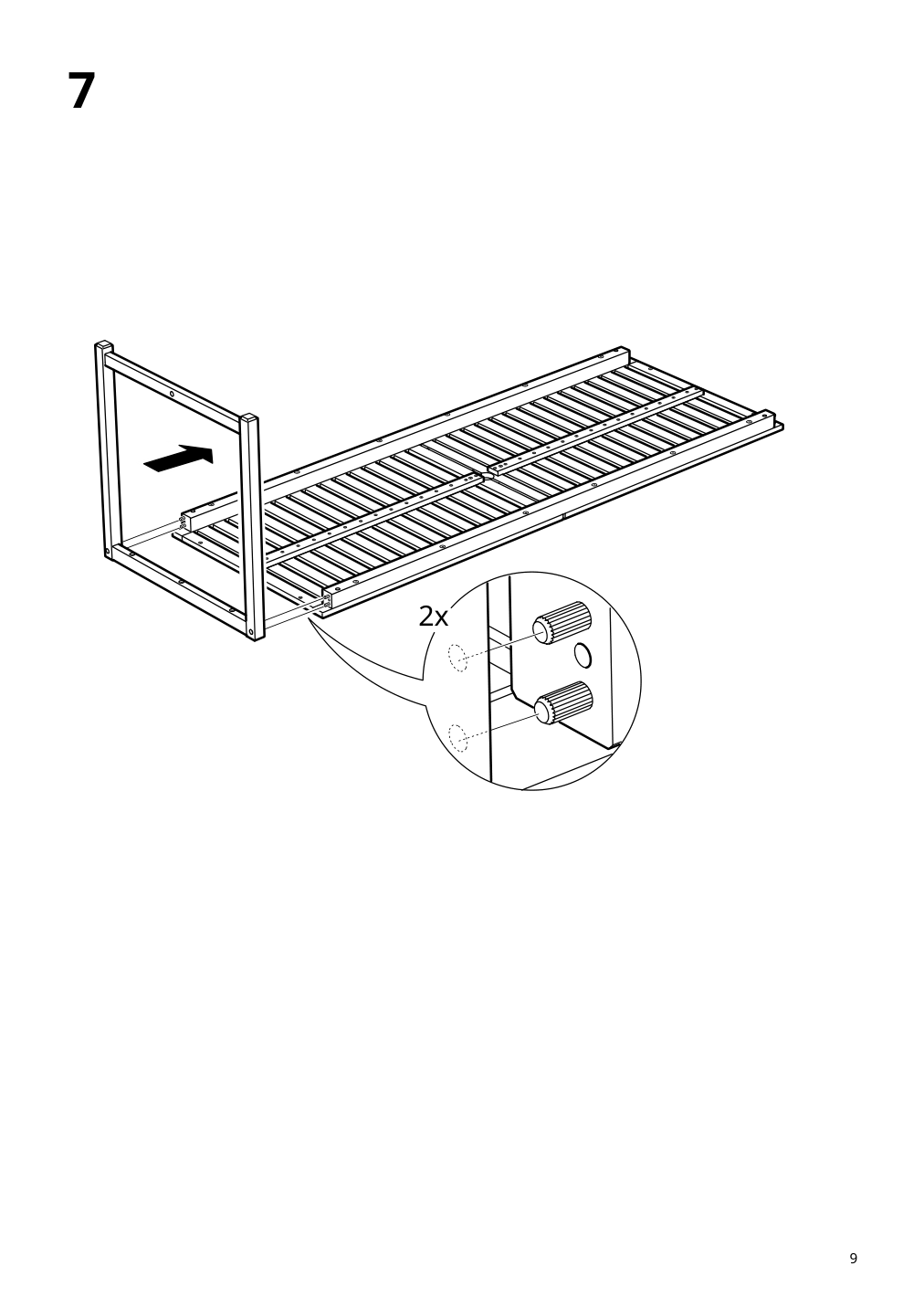 Assembly instructions for IKEA Naemmaroe table outdoor light brown stained | Page 9 - IKEA NÄMMARÖ / VÄSMAN table+6 armchairs, outdoor 095.447.47