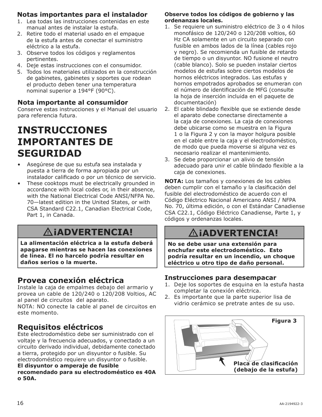 Assembly instructions for IKEA Foervaella glass ceramic cooktop black | Page 16 - IKEA FÖRVÄLLA glass ceramic cooktop 904.620.63