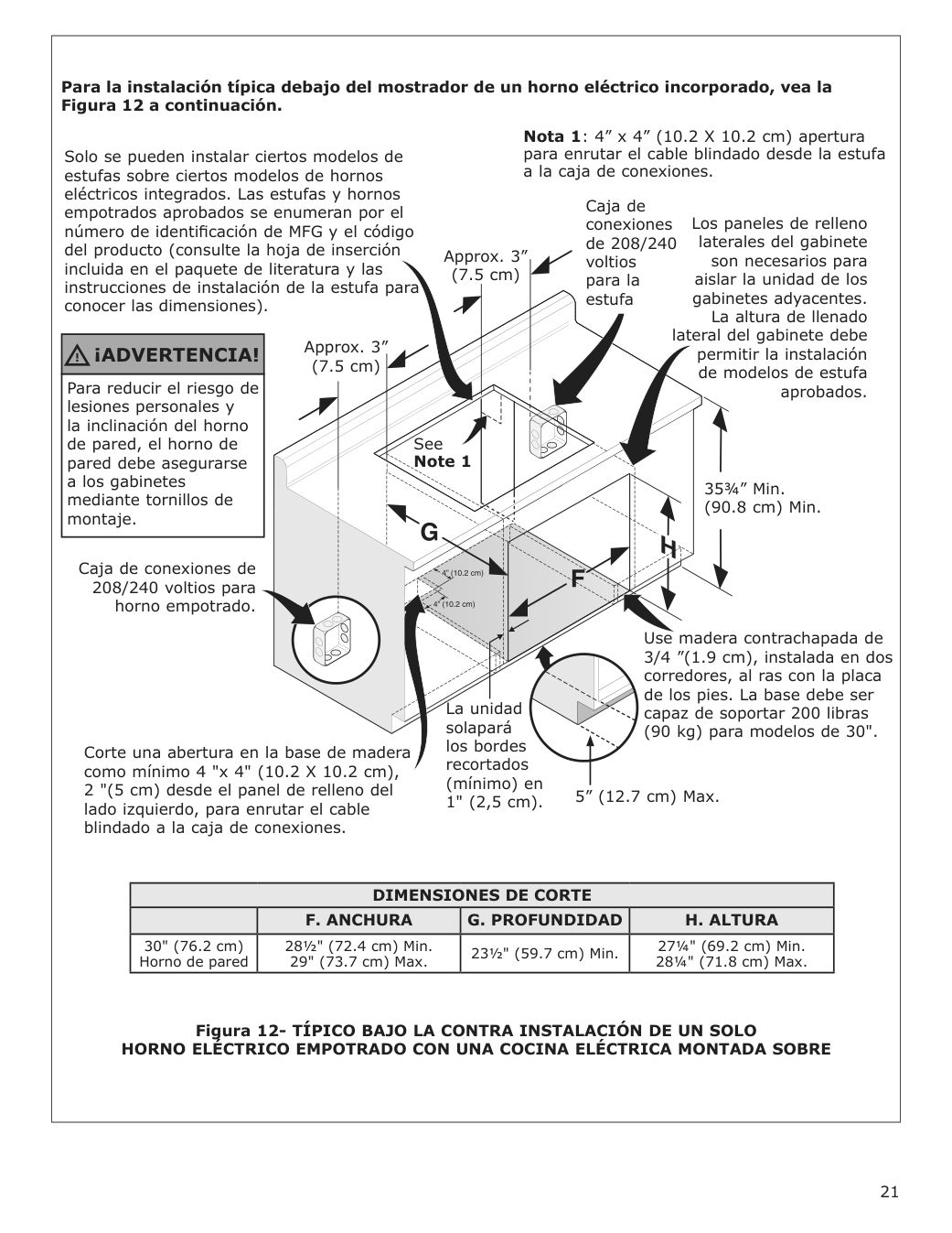 Assembly instructions for IKEA Foervaella glass ceramic cooktop black | Page 21 - IKEA FÖRVÄLLA glass ceramic cooktop 904.620.63