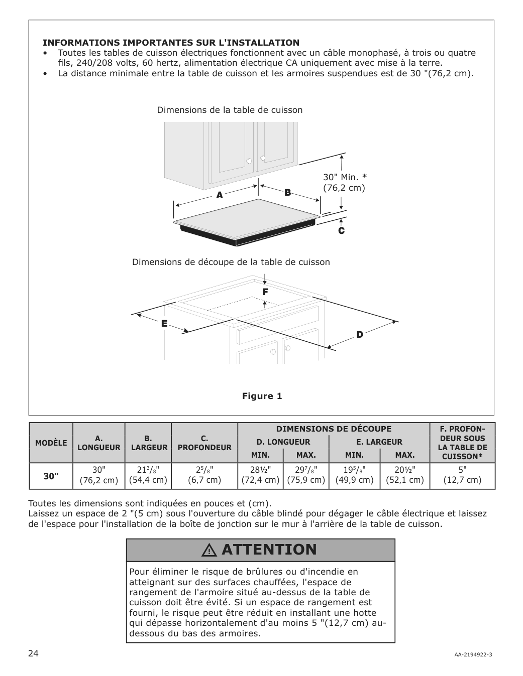 Assembly instructions for IKEA Foervaella glass ceramic cooktop black | Page 24 - IKEA FÖRVÄLLA glass ceramic cooktop 904.620.63