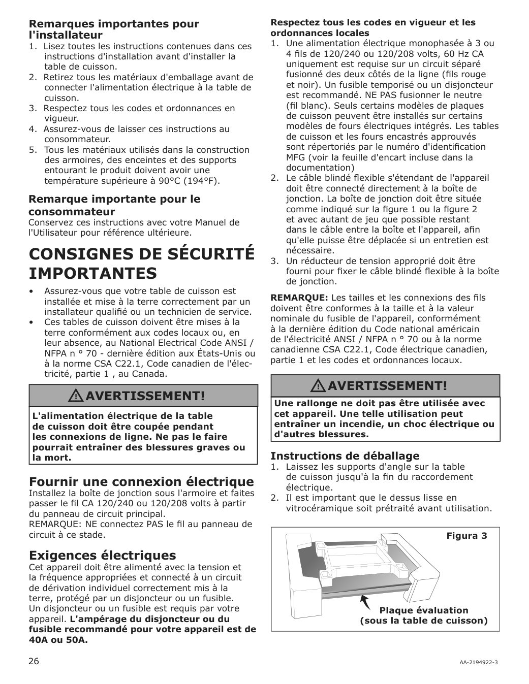 Assembly instructions for IKEA Foervaella glass ceramic cooktop black | Page 26 - IKEA FÖRVÄLLA glass ceramic cooktop 904.620.63